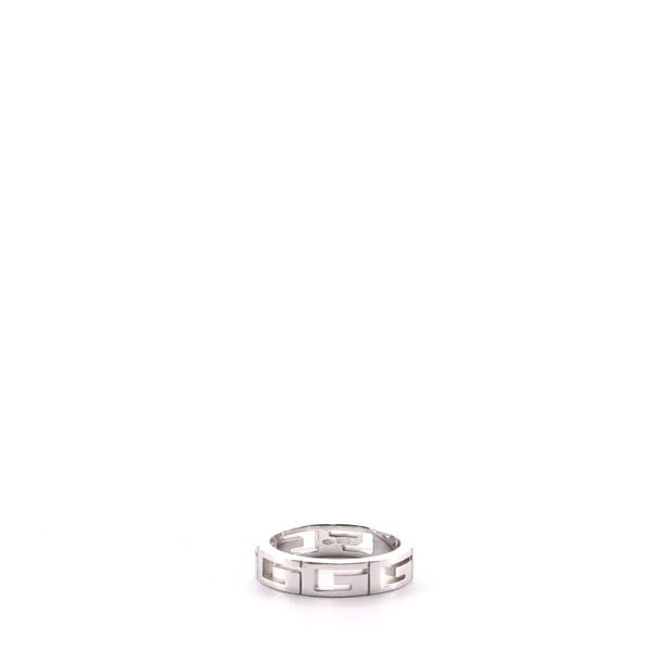 Gucci G Band 18K White Gold Ring White Gold