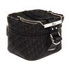 Image 2 : Christian Dior Black Trotter Canvas Enamel Mini Chain Vanity Bag