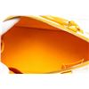 Image 7 : Louis Vuitton Yellow Vernis Leather Alma Satchel Bag