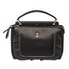 Image 2 : Fendi Black Leather Dotcom Wave Bag