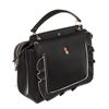 Image 3 : Fendi Black Leather Dotcom Wave Bag