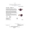 Image 5 : 2.94 ctw Round Mixed Lavender Spinel And Round Brilliant Cut Diamond Ring - 14KT