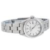 Image 3 : Rolex Ladies Stainless Steel Silver Index Oyster Band Datejust Wristwatch