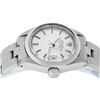 Image 9 : Rolex Ladies Stainless Steel Silver Index Oyster Band Datejust Wristwatch