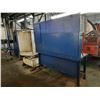 Image 2 : BLUE METAL 2 TIER WORK STATION WITH UPPER STORAGE 72"W X 31"D X 34" WORK HEIGHT