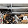 Image 2 : REMAINING CONTENTS OF SHOP STORAGE ROOM INCLUDING ASSORTED HARDWARE, VEHICLE PARTS, RUNNING BOARDS,