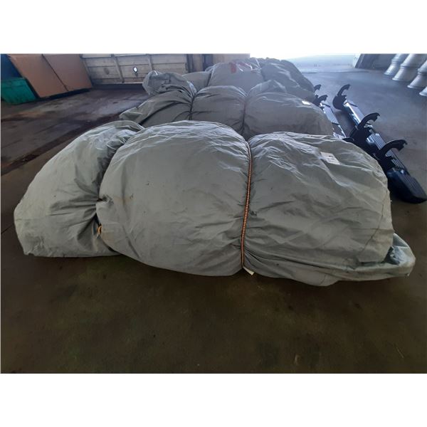 10 ASSORTED VEHICLE COVERS