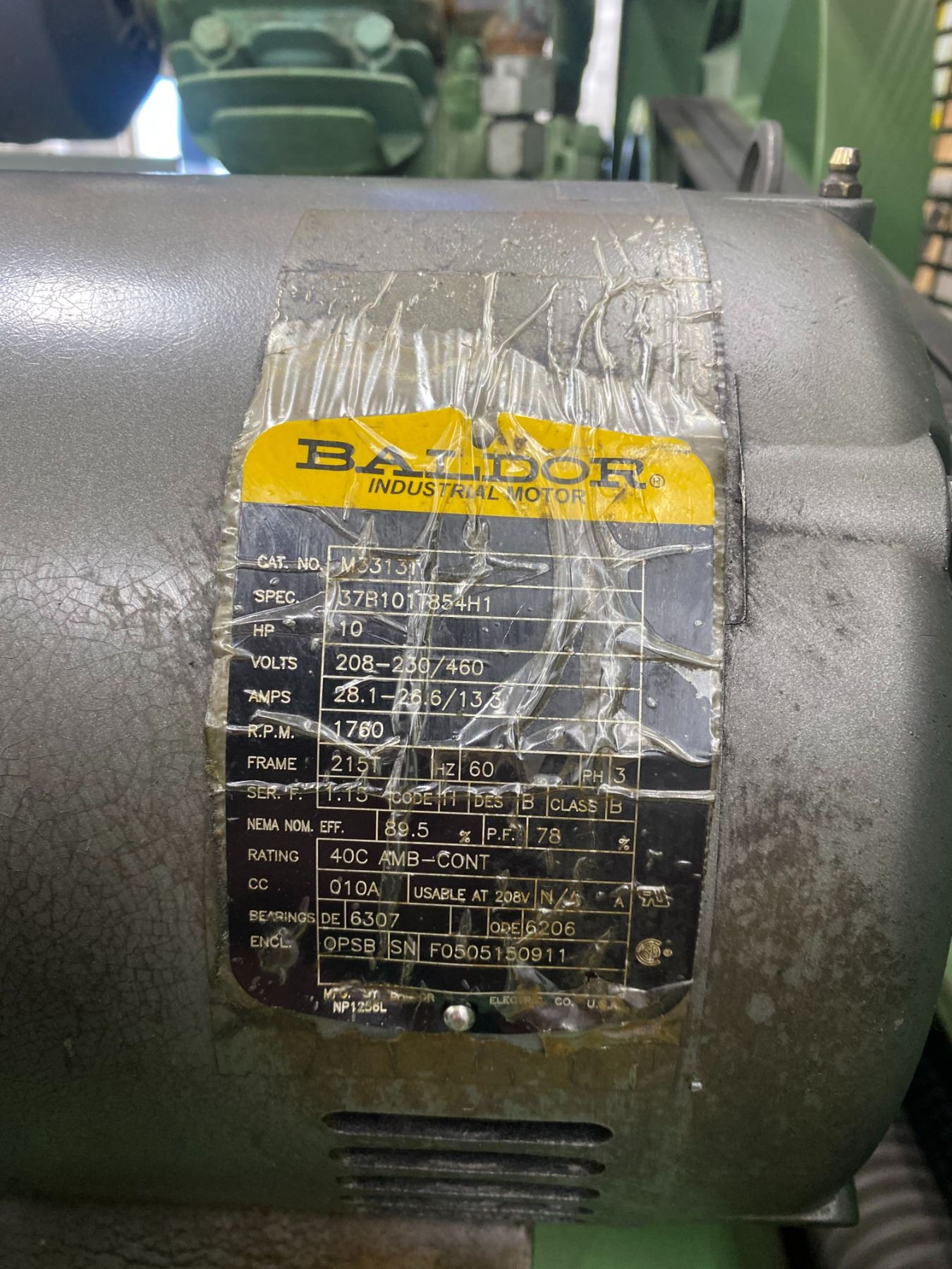 *CQGM* SWAN SWU-310 COMMERCIAL 120GAL 3 PHASE 200PSI HORIZONTAL AIR ...