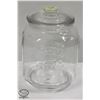 Image 1 : GLASS PEANUT STORE DISPLAY JAR