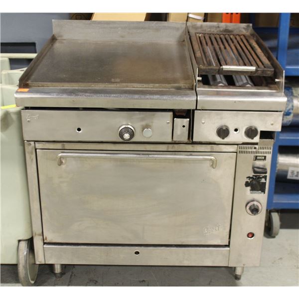 36" QUEST NATURAL GAS COMBINATION RANGE