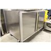 Image 2 : 4' SILVERKING S/S 2-DOOR UNDERCOUNTER COOLER