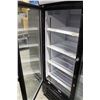 Image 2 : LIGHTLY USED NEW AIR DUAL GLASS DOOR DISPLAY FREEZER ON CASTERS