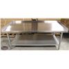 NEW 30"X60"X24" STAINLESS STEEL EQUIPMENT STAND W/