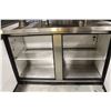 Image 2 : TRUE 2 DOOR UNDERCOUNTER FREEZER ON CASTERS