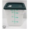 Image 1 : NEW JOHNSON ROSE 4QT SQUARE DRY INGREDIENT BIN W/