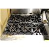 Image 3 : GARLAND 6 BURNER NATURAL GAS RANGE W/ OVEN ON