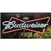 Image 1 : NEON BUDWEISER AD SIGN  120V *TESTED & WORKING