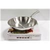 Image 1 : NEW 18/10 STAINLESS STEEL 9" ELEGNA FRYING PAN