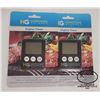 Image 1 : 2 PACK NEW SEALED HOMETOWN GOURMET DIGITAL TIMERS