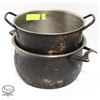 Image 1 : 12QT S/S STOCK POT W/ S/S 8.5QT CALDRON