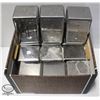 Image 1 : LOT OF 12 S/S TABLETOP NAPKIN DISPENSERS