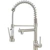 Image 1 : NEW AIMADI BRUSHED NICKEL PULL DOWN KITCHEN FAUCET