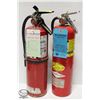 Image 1 : GROUP OF TWO 20LBS FIRE EXTINGUISHERS