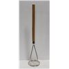 Image 1 : NEW LARGE COMMERCIAL CHROME PLATED POTATO MASHER