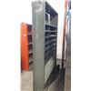 Image 2 : TWO LARGE 4' METAL STORAGE CABINETS -9 TIER