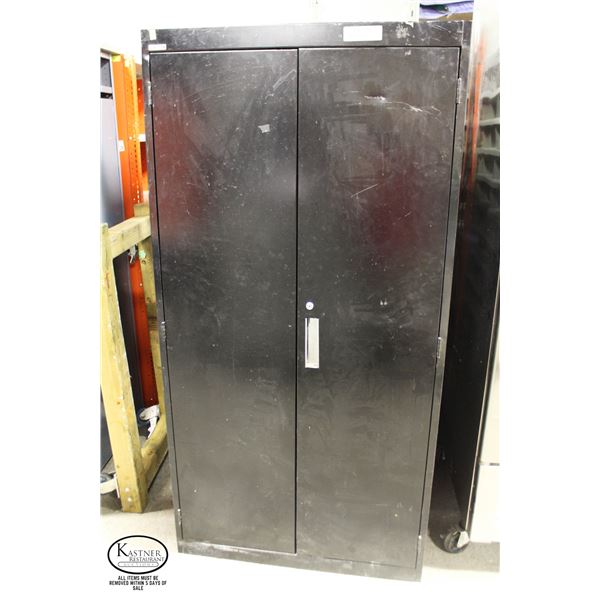 3' ECO NET BLACK OFFICE CABINET