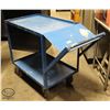 Image 1 : HD BLUE METAL SHOP CART W/ UNDER LEVEL