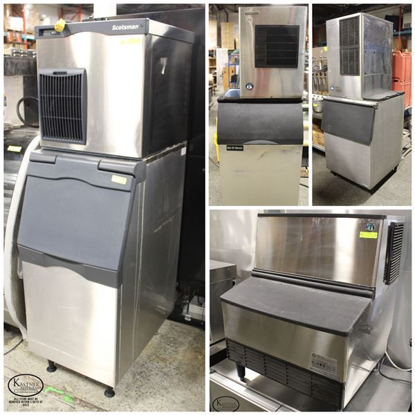 FEATURE LOT: ICE MACHINES
