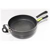 Image 2 : TWO 12" STARFRIT NON STICK PANS W/ HELPER HANDLE