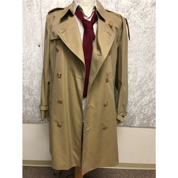 "Superhero Show" - #6 Hero - Main Superhero Costume - includes Burberry trench coat w/tag (Retails: 