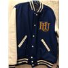 Image 2 : "Superhero Show" - White & Blue 'Hudson University' Varsity Bomber jackets - approx. 12 pcs