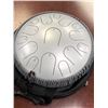 Image 3 : 13in 15 note pearl paint steel tongue drum w/ bag & tabla (made in India)