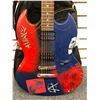 Image 2 : "Superheroes Show" - Epiphone custom spray painted electric guitar w/ bag (missing one string)