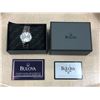 Image 1 : "Bulova" Women's 96P111 Diamon Silver Dial Bracelet Watch (brand new in box)