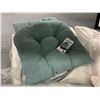 Image 2 : Large group of assorted pillows - Queen pillows/ non slip chair cushions etc.