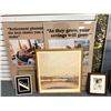 Image 2 : "Adventure Mystery Movie" - Large group of assorted framed wall hangings