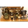 Image 1 : "Adventure Mystery Movie" - Large group of assorted metal & brassware - Vases/ cups/ jugs/ bucket et