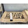 Image 2 : Group of assorted Egyptian papyrus paintings/ "A Panoramic View of The Forbidden City" print etc.