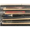 Image 2 : Group of 4 brand new assorted pool cues