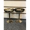 Image 2 : Group of 4 silver plated cups & peg measure