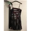 Image 2 : "Superheroes Show" Season 5 #20 Prom outfit - Purple & black short dress/ spikes belt/ earrings & ch