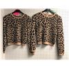 Image 1 : "Superheroes Show" Season 5 EP 509 #6 Hero & Stunt outfit - Group of 2 leopard print crewneck long s