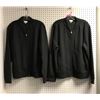 Image 1 : "Superheroes Show" EP 110 #1 Hero Professor - Group of 2 Club Monaco black jackets (sizes XL each) *