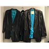 Image 1 : "Superheroes Show" Season 2 EP 209 #10 Hero & Stunt - Group of 3 black pleather blazers *HOT STOCK*