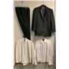 Image 2 : "Superheroes Show" - Rack full of black suit jackets/ black formal pants & full sleeve button shirts