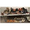 Image 1 : "Superheroes Show" - Large group of assorted men's & women's shoes/ boots/ slippers (approx. 35 pair